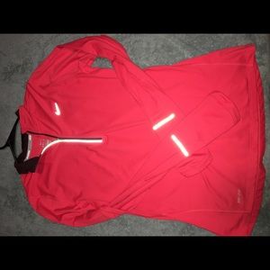 NIKE PINK DRYFIT turtleneck jacket.